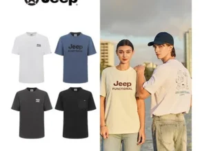 나만 보고 싶은 JEEP 남성 24 SUMMER COOL SORONA 반팔 티셔츠 4종 Best8추천