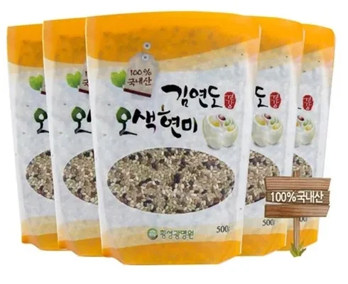 톱배우들도 쓴다는 중벼꽃농부 오색현미 500g X 21봉 Top8추천