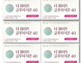 나만 빼고 다 아는 더화이트 글루타치온40 12박스 적극추천