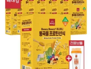 나만 빼고 다 아는 배대감 허니허니 통곡물 프로틴 선식 12 쉐이커 1개 Best8추천