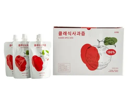 미리주문필수!! 씨를 제거한 과일로 만든 몽실언니 사과즙 100ml 20포 프럼사과즙 100ml 20포 리뷰