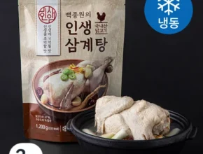 가성비 끝판왕 인생삼계탕 1200g x 8팩 리뷰