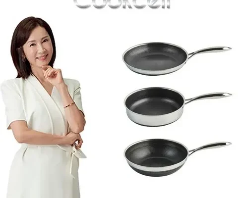 나만 보고 싶은 전인화의 쿡셀 세라믹 더블 블랙큐브 프라이팬 28cm9L 특대곰솥 적극추천