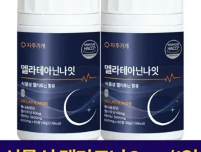 어제 살까 망설이던 멜라토닌 리뷰